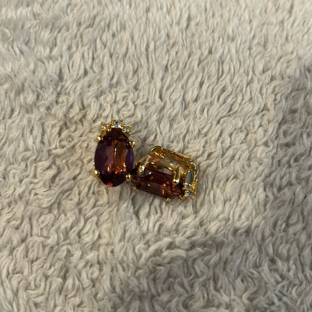 1980s vintage Christian Dior clip on earrings.
